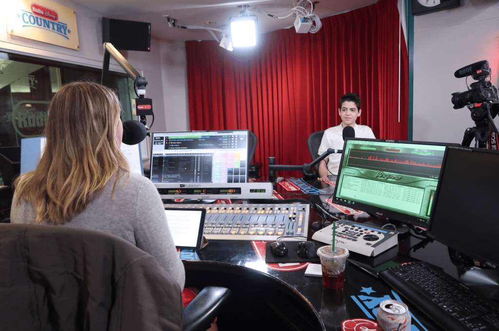 Radio Disney show with Joshua Rush