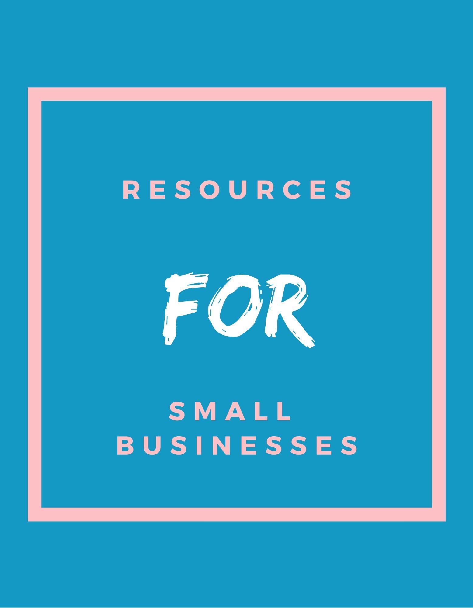 COVID Small Business + Mental Health Resources